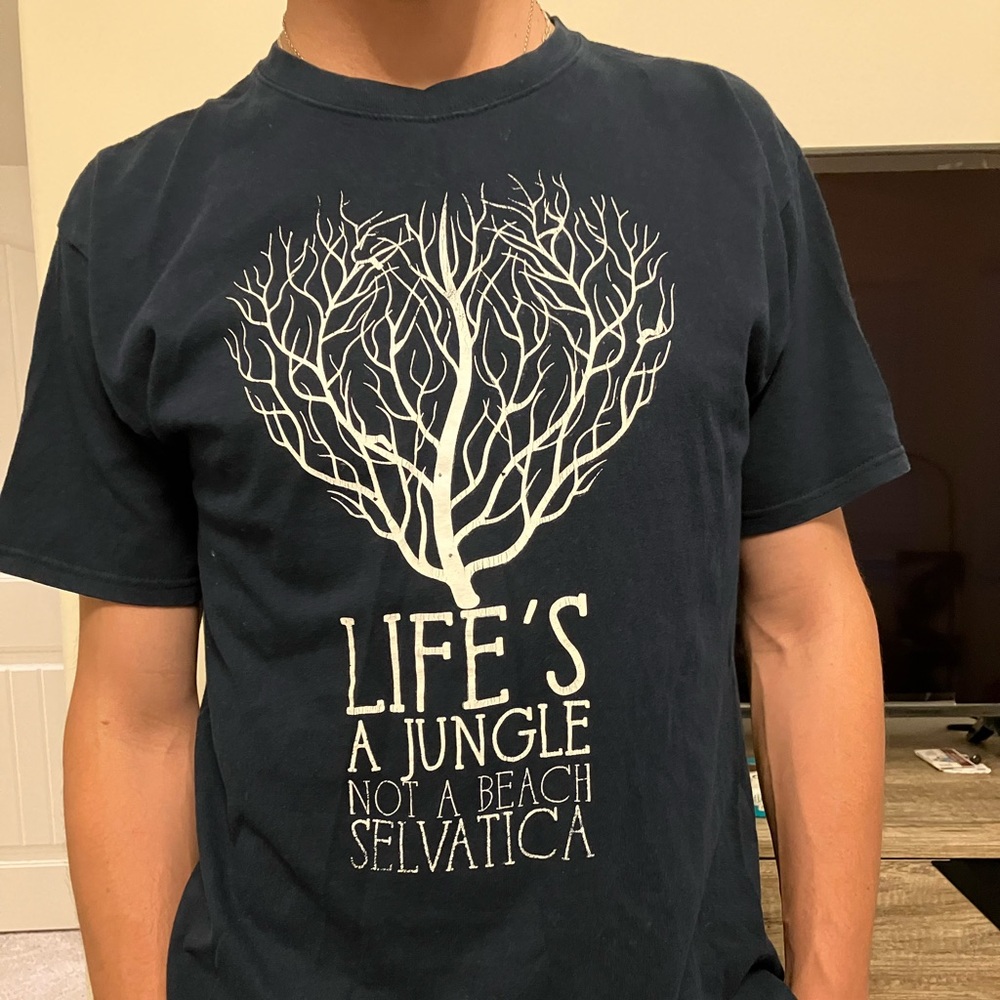 Blue t-shirt